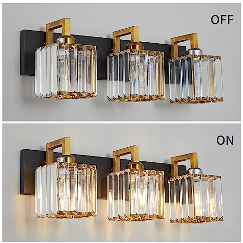 Modern Crystal Bathroom Vanity Light