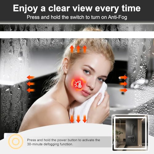 LED Bathroom Mirror with Lights