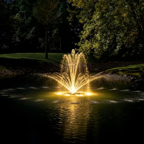 Vellara 120W Floating Pond Fountain with Built
