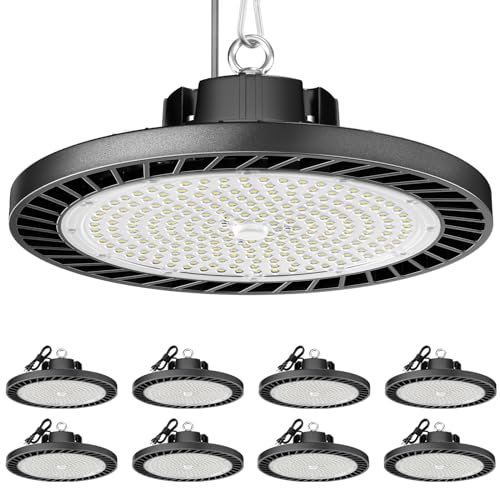 8 Pack LED High Bay Lights 200W (8 Count)