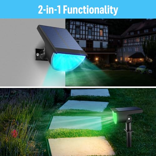 Solar Spot Lights Outdoor (4 Count)