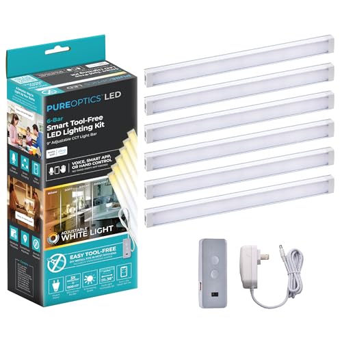 Works with Alexa Smart Under Cabinet Lighting Kit