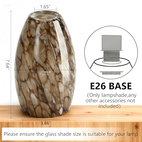 Glass Pendant Light Shade