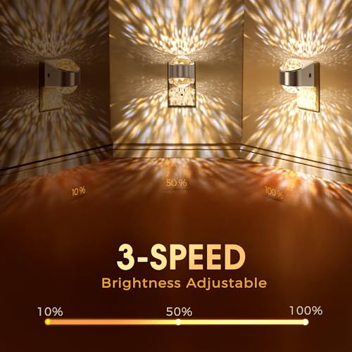 Night Light Sliver Night Lights Plug into Wall LED Projector