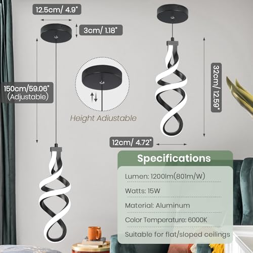 4 Packs Pendant Light (4 Count)