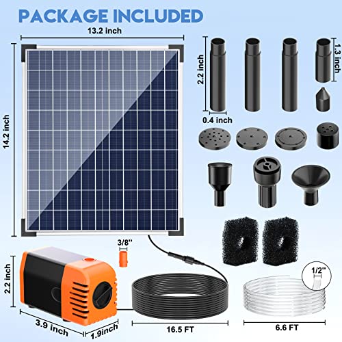 25W Solar Pond Pump