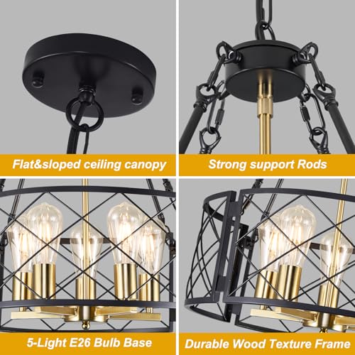 21'' Farmhouse Chandelier