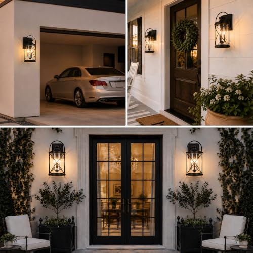 22inch Large Dusk to Dawn Outdoor Wall Lights Fixtures