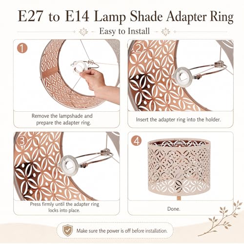 Drum Lampshades for Table Lamps (2 Count)