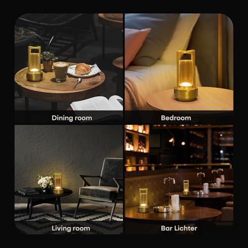 Portable Metal Table Lamp for Indoor