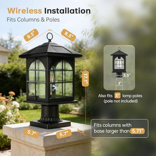 Solar Post Light Outdoor