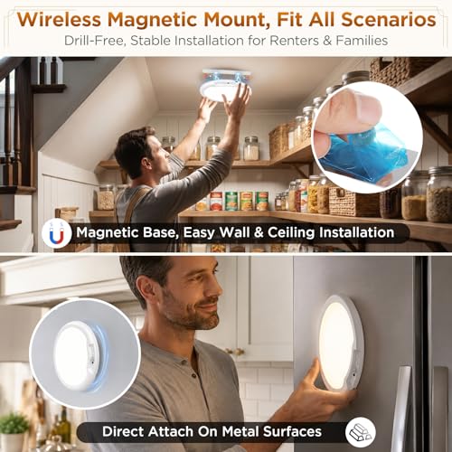 Rechargeable Ceiling Light 2 Pack (2 Count)