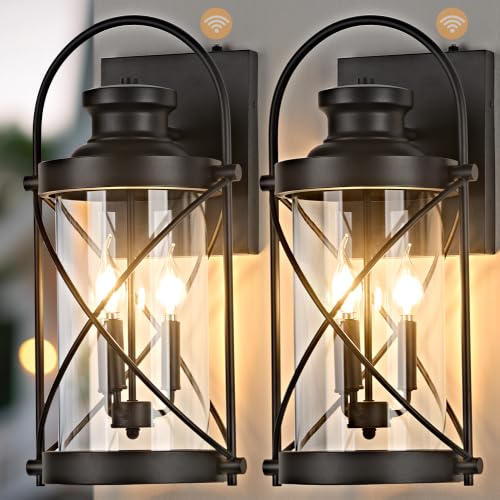 22inch Large Dusk to Dawn Outdoor Wall Lights Fixtures