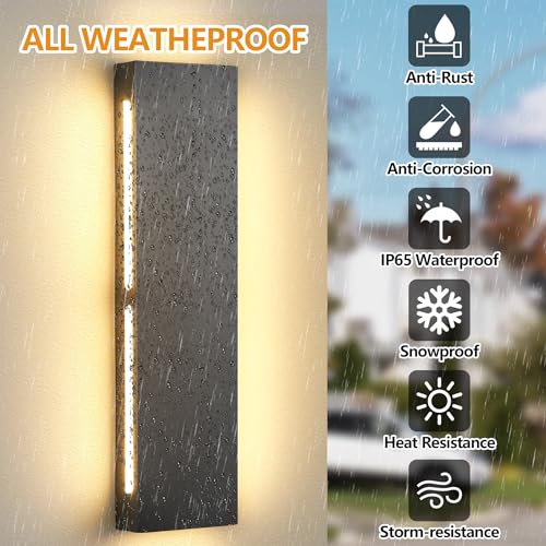Outdoor Garage Lights (No Sensor / 24 Inches)