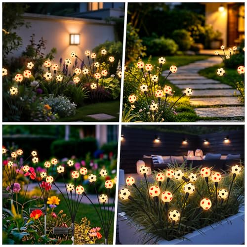 2026 Solar Soccer Lights (8 Count)