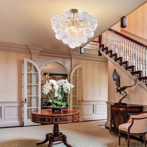 Nordic Bubble Ball Glass Ceiling Light