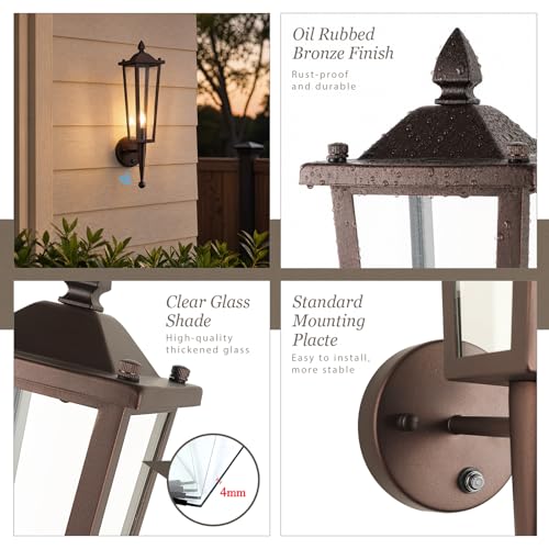 Oil Rubbed Bronze Outdoor Wall Light Fixtures