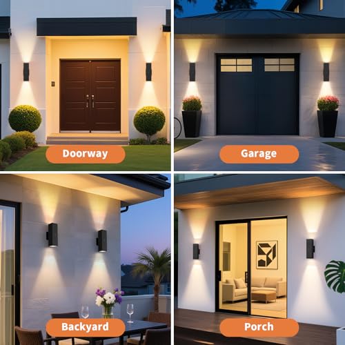 Dusk to Dawn Exterior Porch Lights (6 Count)