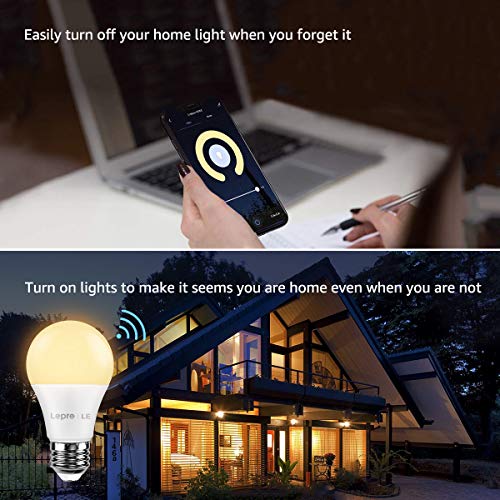 Lighting EVER LED Smart Light Bulbs (4 Count)