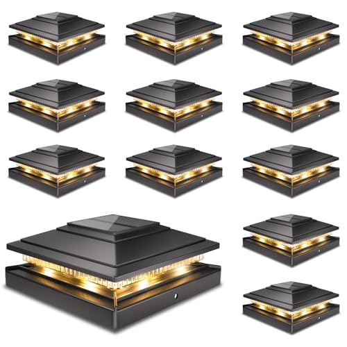 Solar Post Cap Lights 12pack (12 Count)