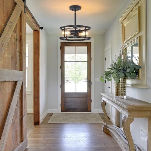 Semi Flush Mount Ceiling Light