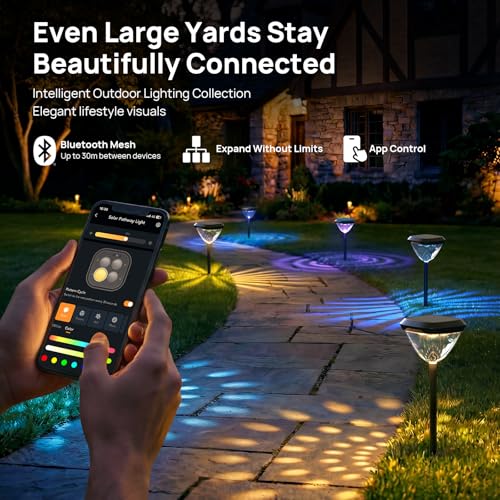 Smart Solar Pathway Lights SP6
