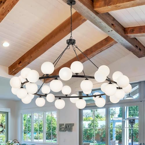 Dining Room Chandelier 60 Inch Sputnik Chandeliers for High Ceilings Large