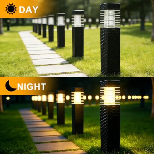 8 Pack Solar Pathway Lights Outdoor
