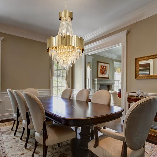 Gold Crystal Chandeliers