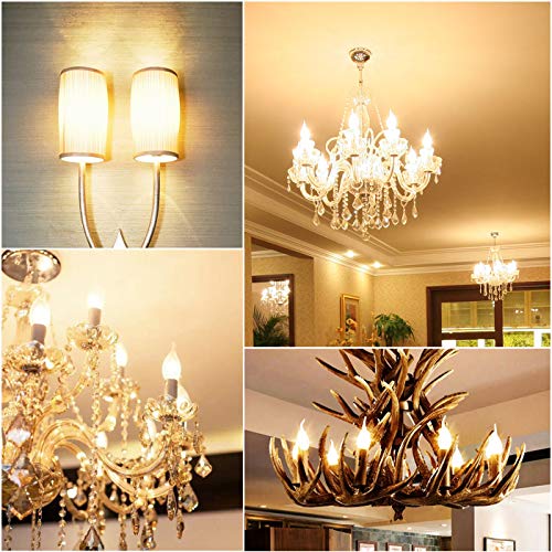 Candelabra Light Bulbs 2700K (12 Count)