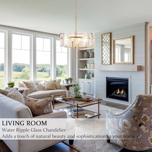 Modern Glass Chandelier