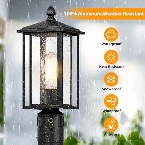 Motion Sensor Outdoor Post Lights
