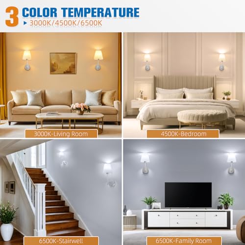14.5 inch Battery Operated Wall Sconce Set of 2 (2 Count)