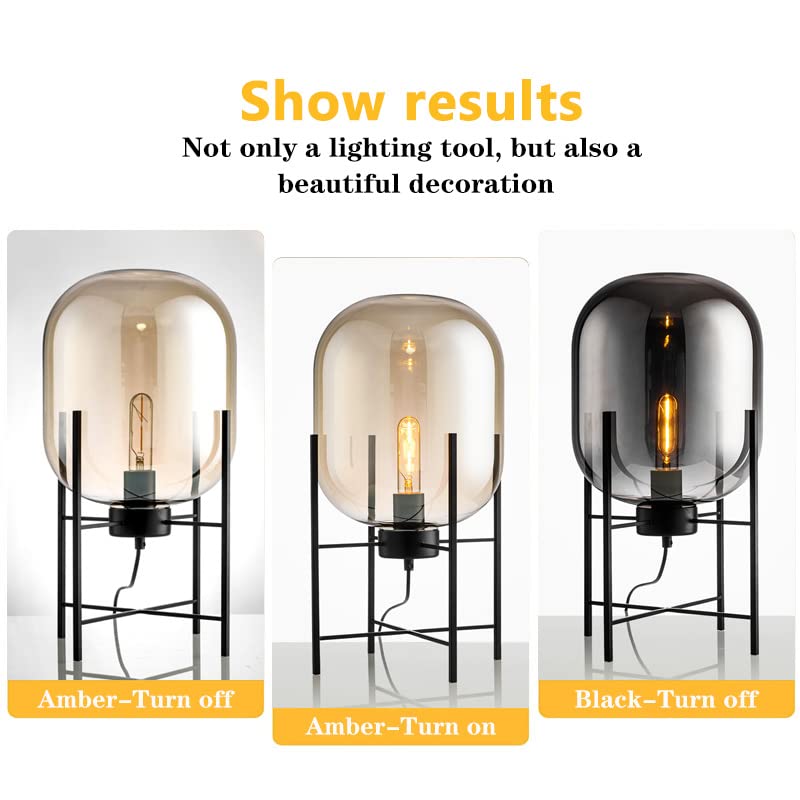 Modern Glass Table Lamp