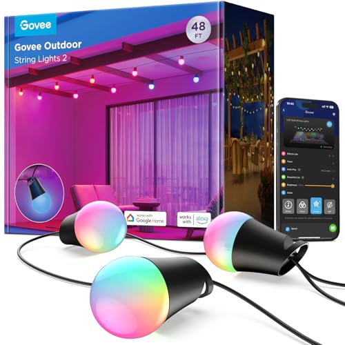 Smart Outdoor String Lights 2 (48 Foot)