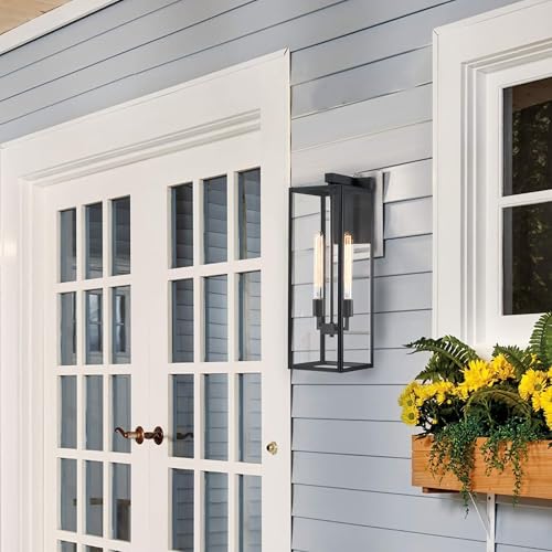 1 Pack 25 Inch Large Outdoor Wall Light Dusk to Dawn