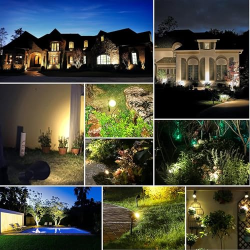 Solar Spot Lights Outdoor (2 Count)