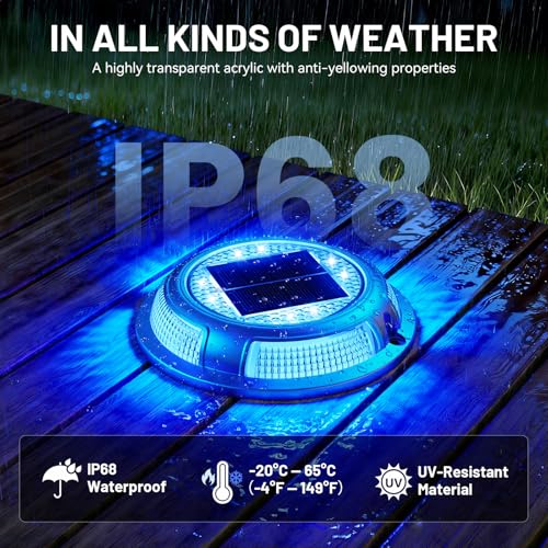 Solar Driveway Lights (8 Count)