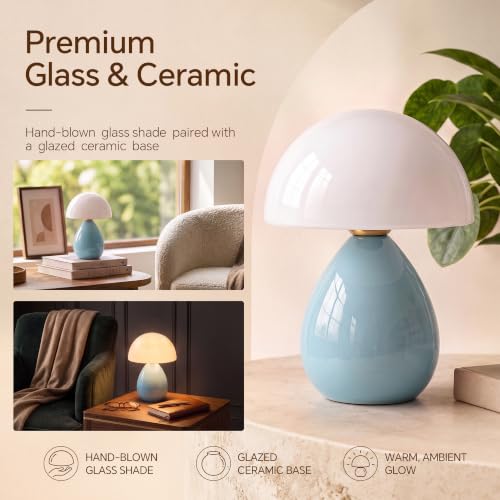 Mushroom Lamp Table Lamp for Bedroom