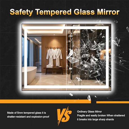 LED Bathroom Mirror with Light