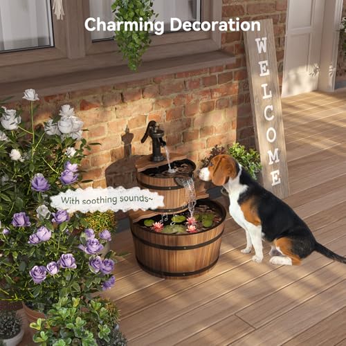 2 Tier Outdoor Water Fountain