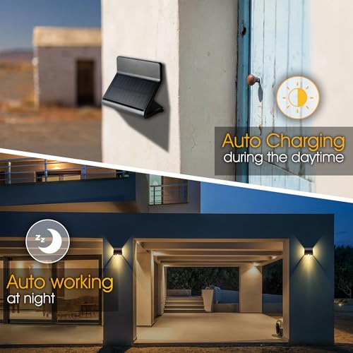 Outdoor Solar Security Lights Motion Sensor (4 Count)