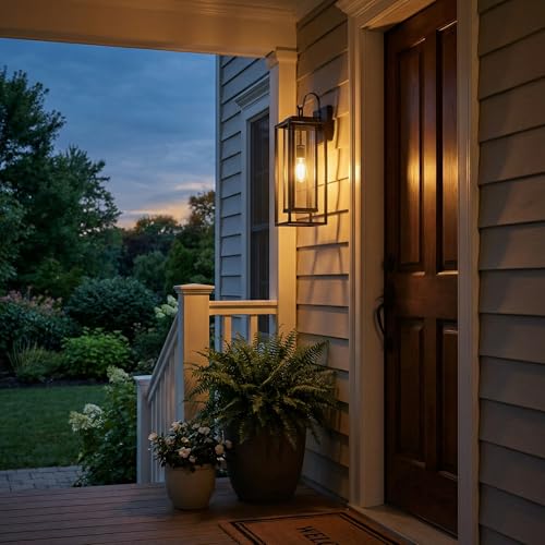 Classic Outdoor Porch Wall Sconce (2 Count)