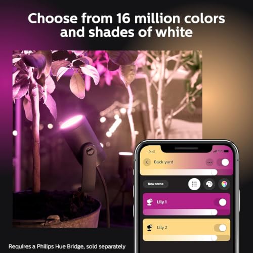 Lily Outdoor Smart LED Spotlight