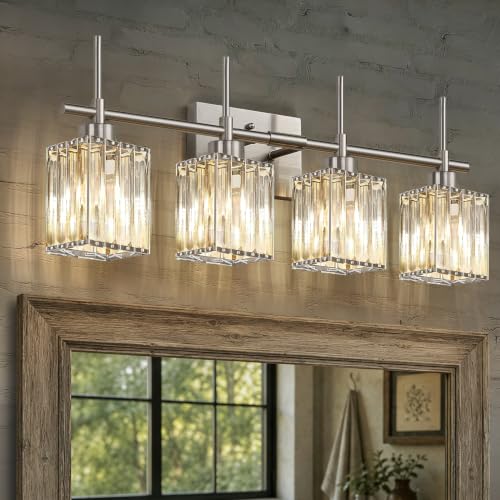 Modern Crystal Bathroom Vanity Light 4
