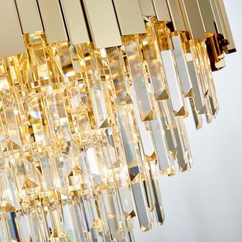 Gold Crystal Chandeliers
