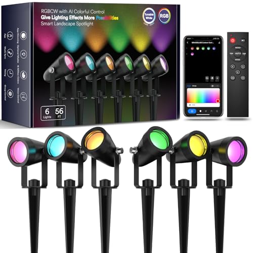 smart Outdoor spotlights