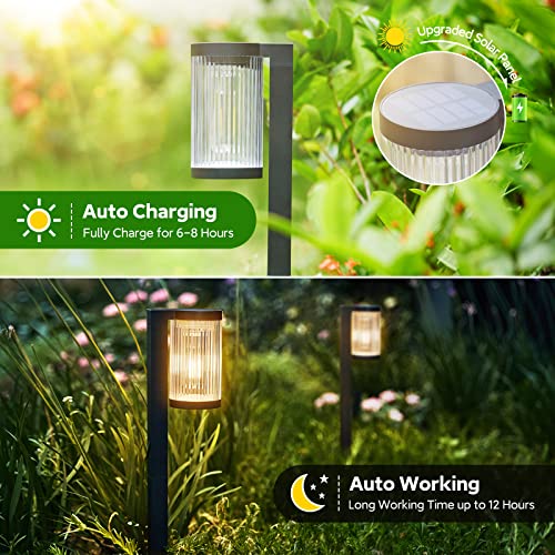Solar Pathway Lights Outdoor (2 Count)