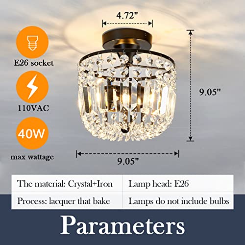 Small Crystal Chandelier 2