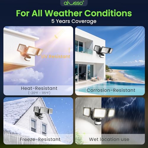 Motion Sensor Outdoor Lights (2 Count)